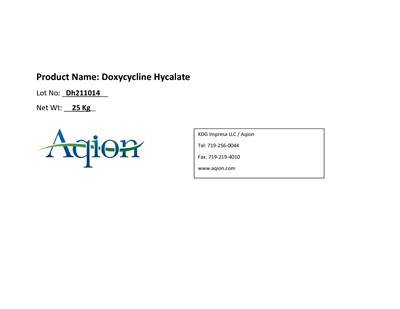Doxycycline Hycalate Bulk Label.jpg Doxycycline Hycalate Bulk Label - Doxycycline Hycalate Bulk Label